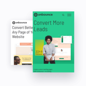 Unbounce Landing Page Builder Homepage